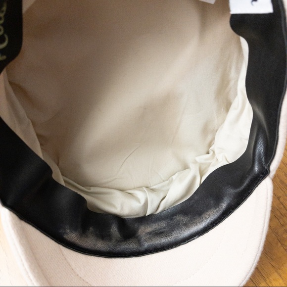 Lack of Color Riviera Newsboy Cap Cream Hat - Picture 7 of 8